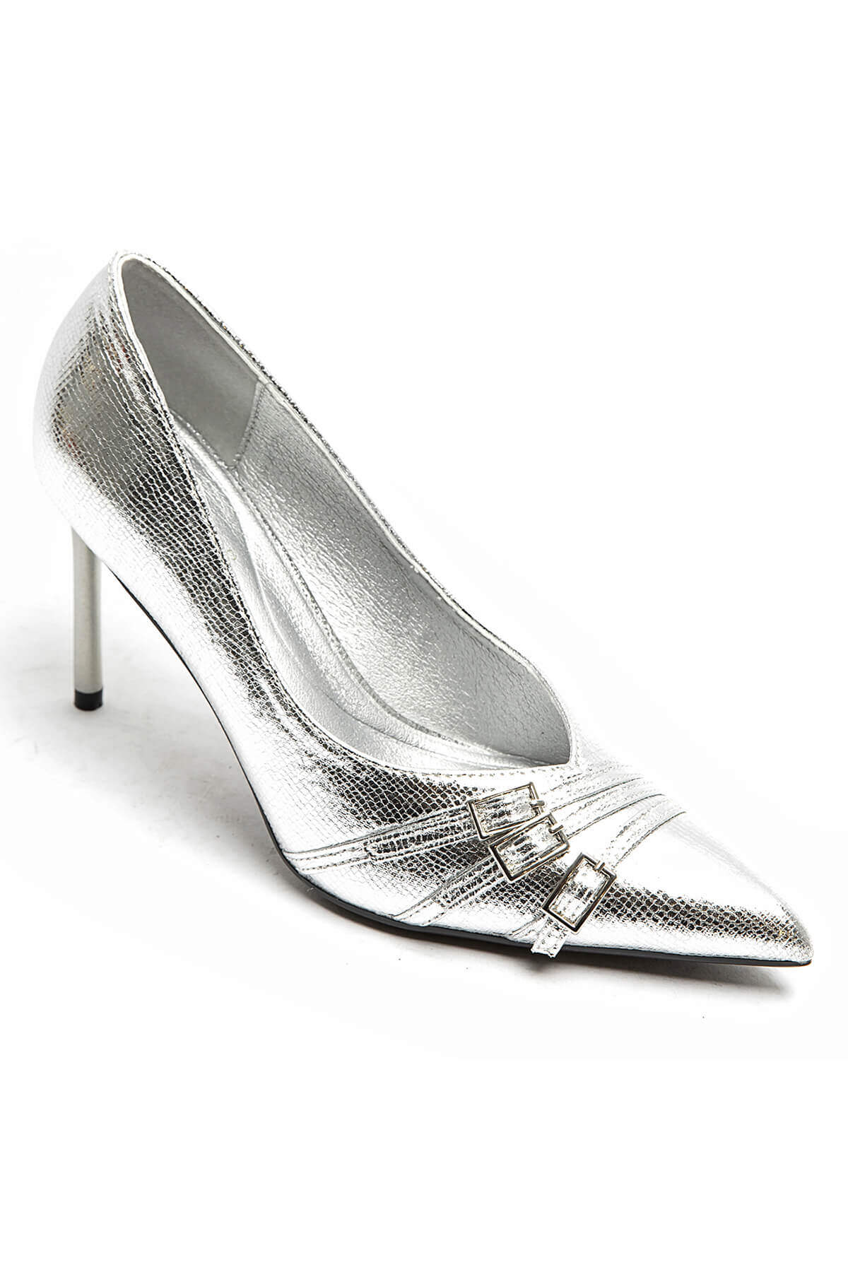 Triple Buckle Stiletto Heels