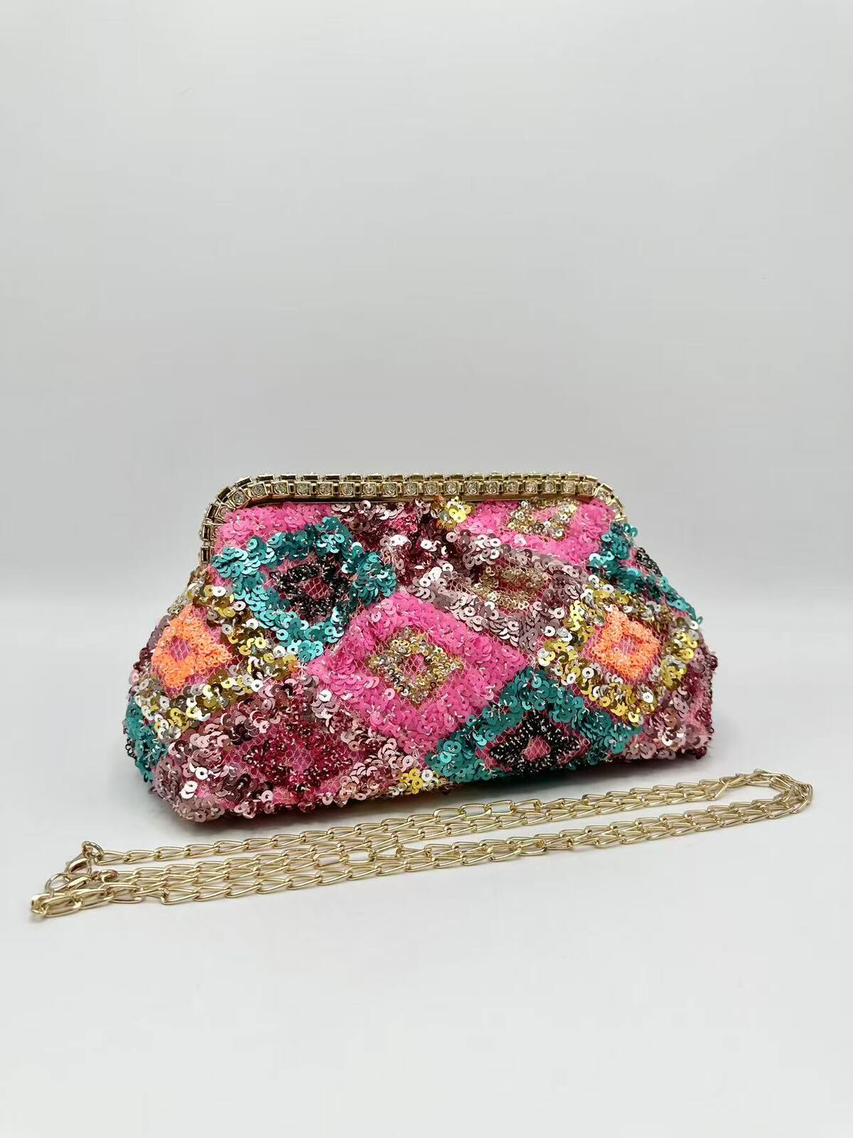 Soft Sequin Bag