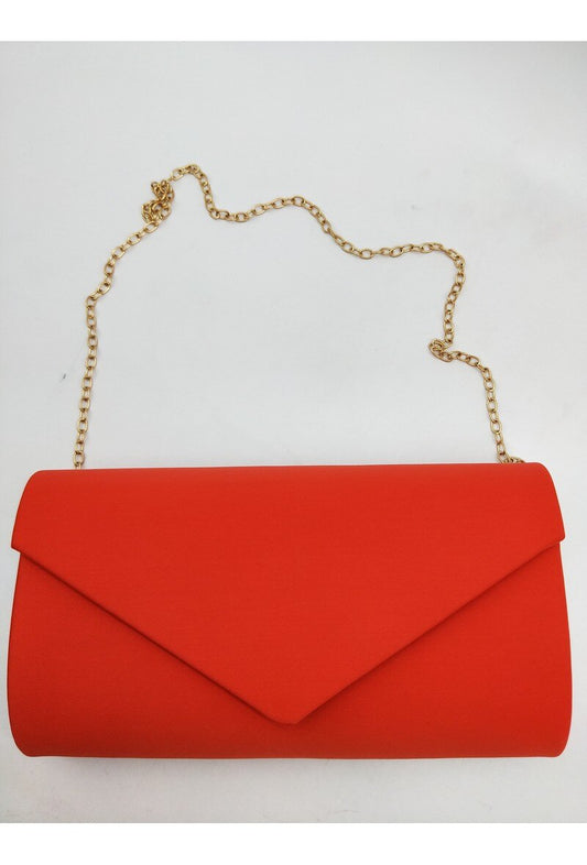 Orange Evening Clutch
